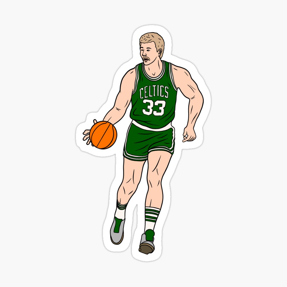 Art Larry Bird Wallpaper | Art Board Print