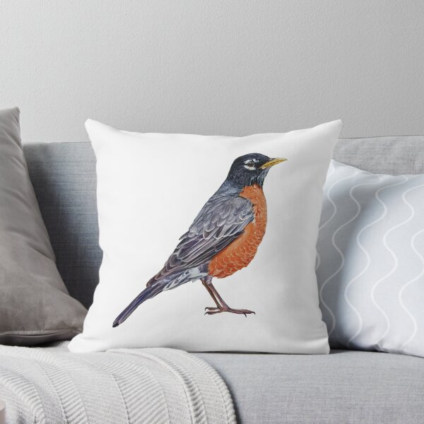 Item preview, American Robin - bird painting (no background) designed and sold by Emily Bickell.
