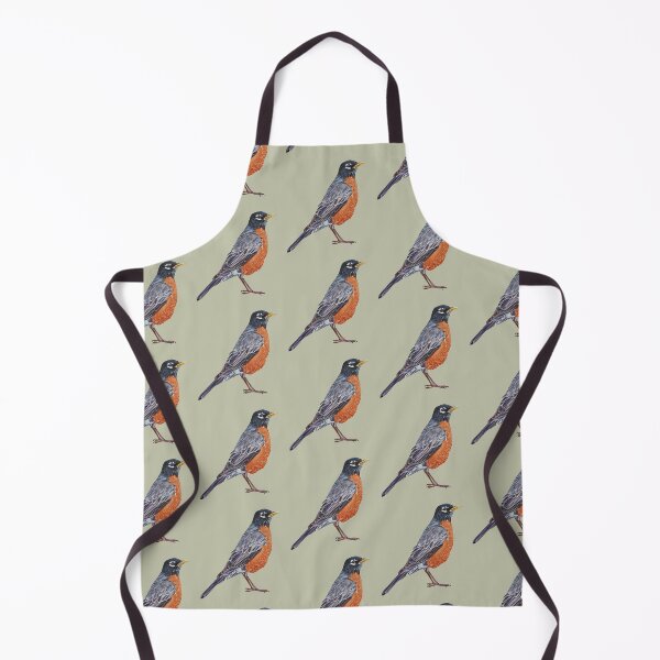 Item preview, American Robin - bird painting (no background) designed and sold by Emily Bickell.