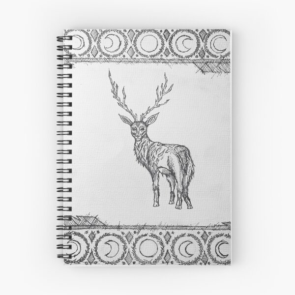 Item preview, Stag of Cerynea with Border designed and sold by AlcidesArtwork.