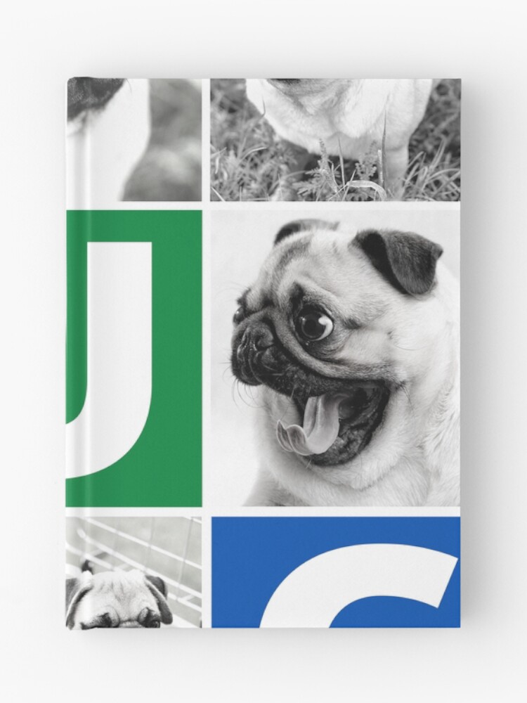 Thumbnail 1 of 3, Journal, Pug Life designed and sold by devilmaycorp.