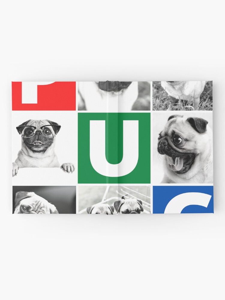 Thumbnail 2 of 3, Journal, Pug Life designed and sold by devilmaycorp.