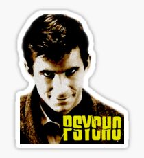Psycho- Norman Bates Sticker