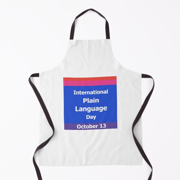 Item preview, Celebrate INTERNATIONAL Plain Language Day designed and sold by Cheryl Stephens.