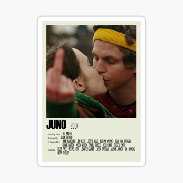 Affiche alternative Juno Art Movie Large (3) Sticker