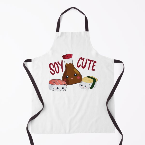Item preview, Soy Cute Kawaii Sushi Soy Sauce Tamago Salmon designed and sold by kristinedesigns.