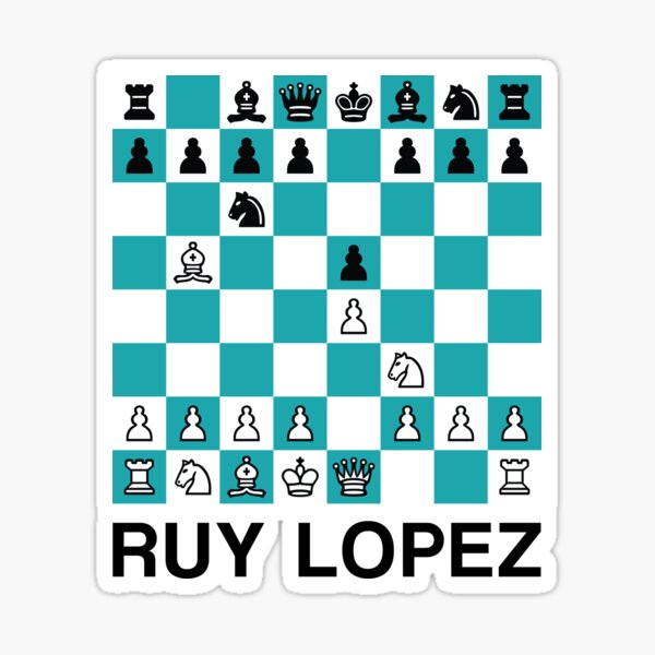 Ruy Lopez Sticker