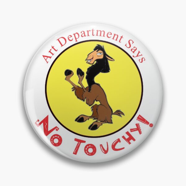 Item preview, Art Dept Says No Touchy! designed and sold by anpuhotep.