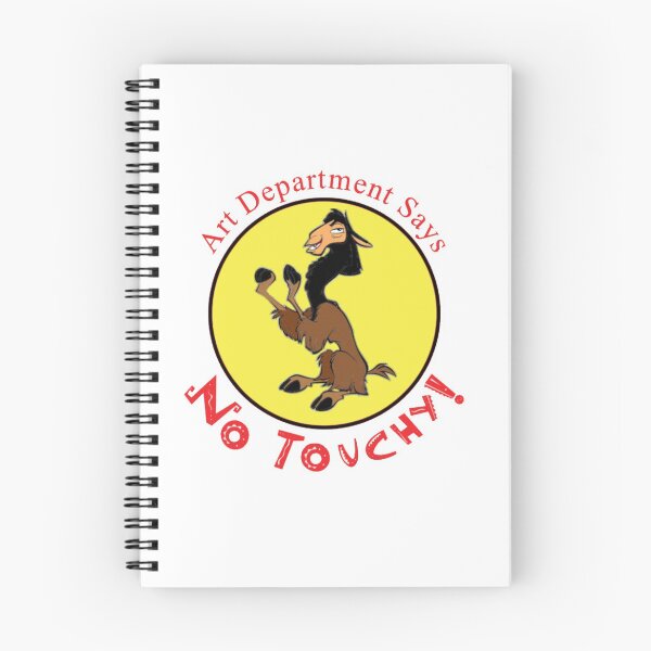 Item preview, Art Dept Says No Touchy! designed and sold by anpuhotep.