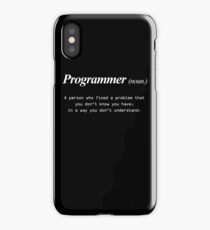 programmer iPhone Case
