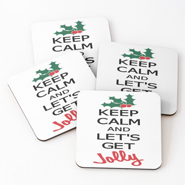 Item preview, keep calm and lets get jolly tis the season to be jolly 2021 New Year Celebration  designed and sold by ShoppyYourThing.