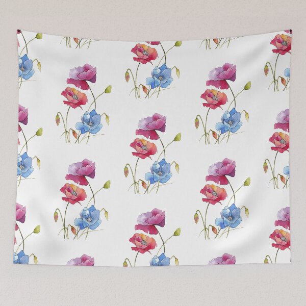Item preview, Colorful flowers 2 designed and sold by nadiaham.