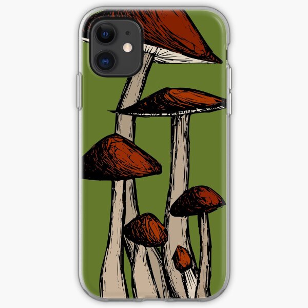 Mushroom Family iPhone Soft Case