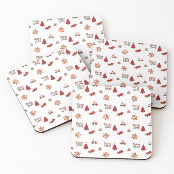 Item preview, Merry Christmas Pattern designed and sold by Poetic Patterns Studio.