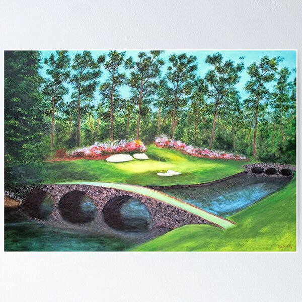 Aperçu de l'œuvre 12e trou à Augusta National Golden Bell créée et vendue par Ken Figurski.