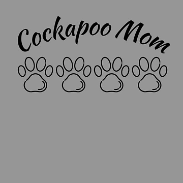 Artwork thumbnail, Cockapoo Mom, Cockapoo Mum, Cockapoo Lover Gifts by Rcasadesign