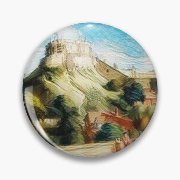 Item preview, The Round Tower English  Castle Nature Landscape Vintage designed and sold by diverseidentity.
