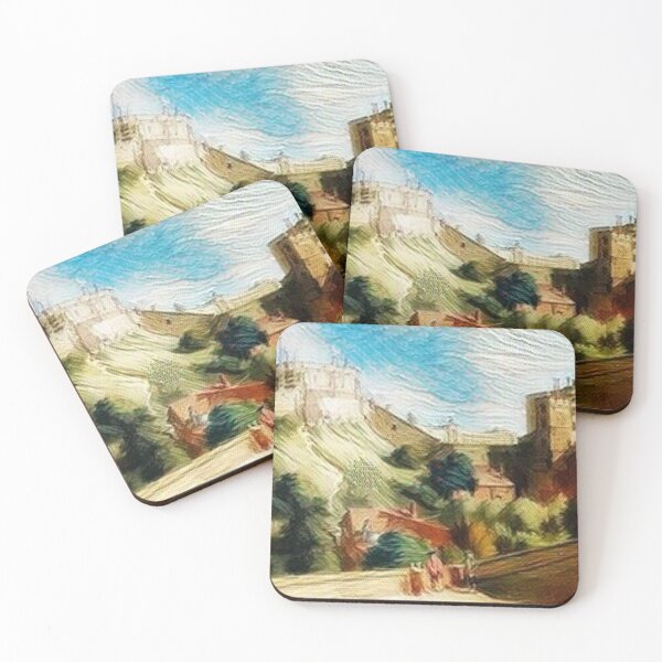 Item preview, The Round Tower English  Castle Nature Landscape Vintage designed and sold by diverseidentity.