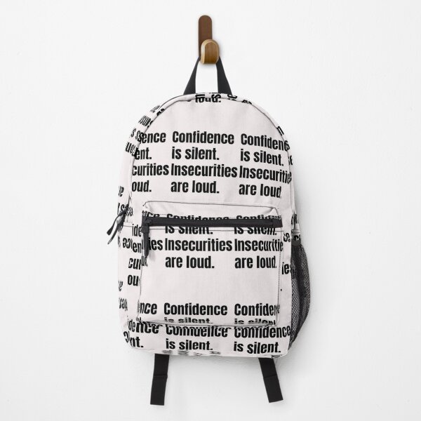 Item preview, Confidence is silent Insecurities are loud designed and sold by QuotesDogma.