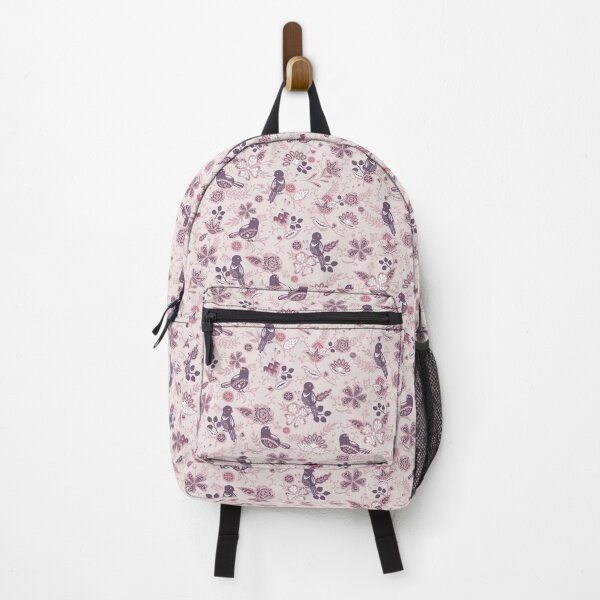Item preview, Floral Birds Garden - Lilac designed and sold by oppositedge.