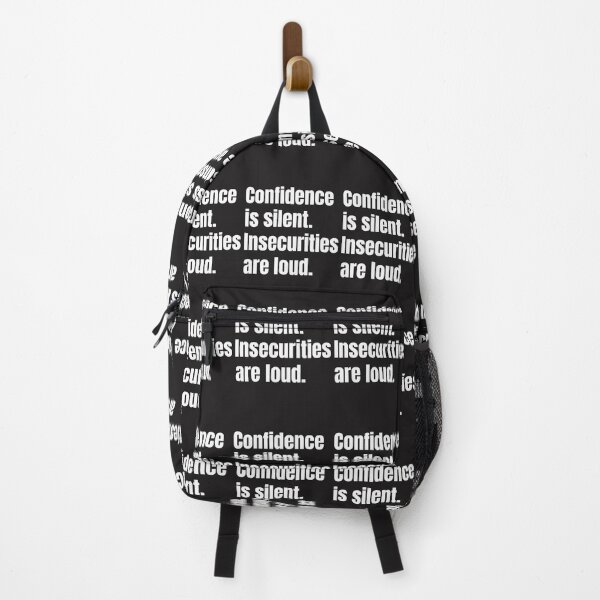 Item preview, Confidence is silent Insecurities are loud designed and sold by QuotesDogma.