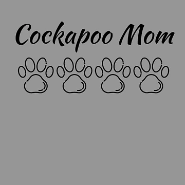Artwork thumbnail, Cockapoo Mom, Cockapoo Mum, Cockapoo Lover Gifts by Rcasadesign