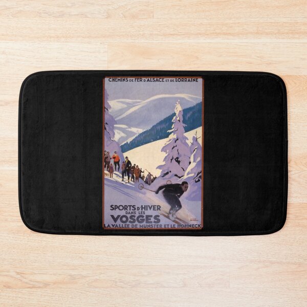 Item preview, retro classic Vosges poster designed and sold by CorasPosters.