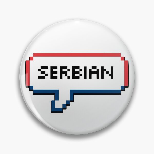 Item preview, Serbian Serbia Bubble designed and sold by xesed.