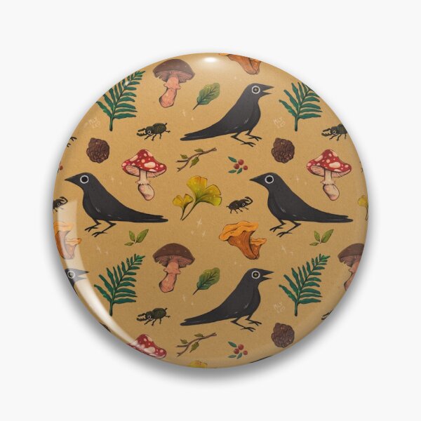 Item preview, crows & shrooms designed and sold by mlyeko.