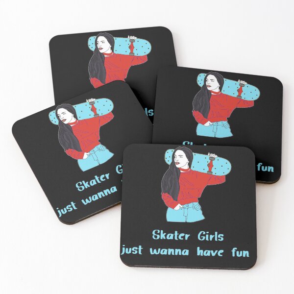 Item preview, Skater Girls have fun designed and sold by Giovanni's  Brown Quotes.
