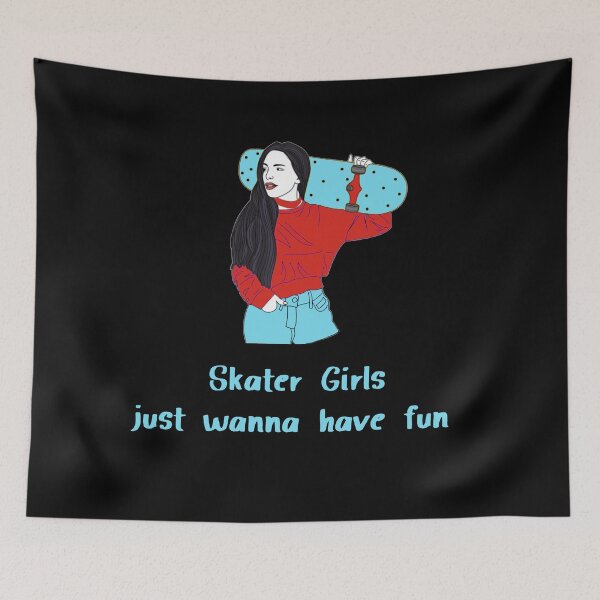 Item preview, Skater Girls have fun designed and sold by Giovanni's  Brown Quotes.