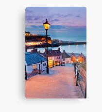 Whitby's 199 steps Metal Print