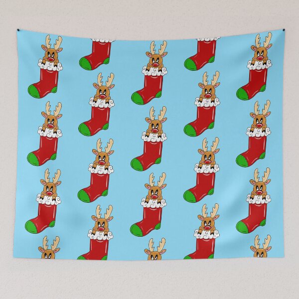 Item preview, Reindeer In Stocking  designed and sold by missmann.