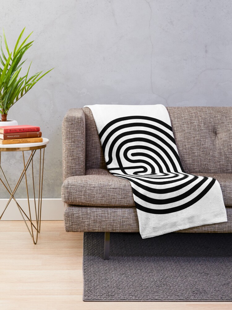 Alternate view of #Cretan, #labyrinth, Cretanlabyrinth Throw Blanket