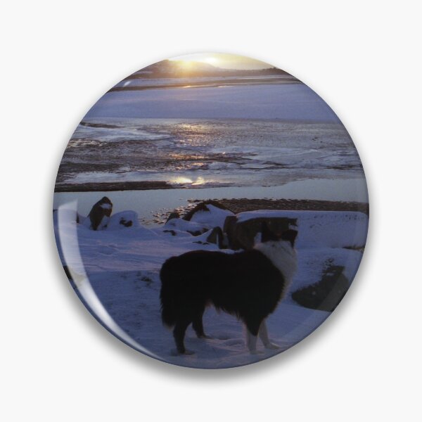 Item preview, Sunset Snow with Indy designed and sold by Michael Haslam.