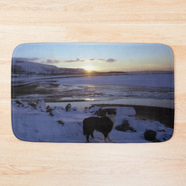 Item preview, Sunset Snow with Indy designed and sold by Michael Haslam.