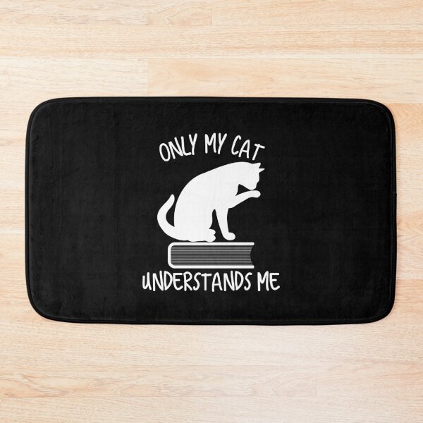 Item preview, Only my cat understands me like a book designed and sold by kcaandwu.
