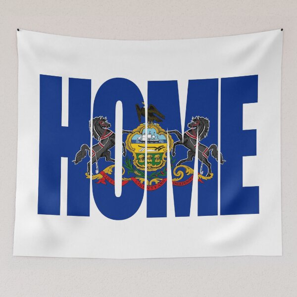 Item preview, Pennsylvania Home - State Flag designed and sold by DonDota.