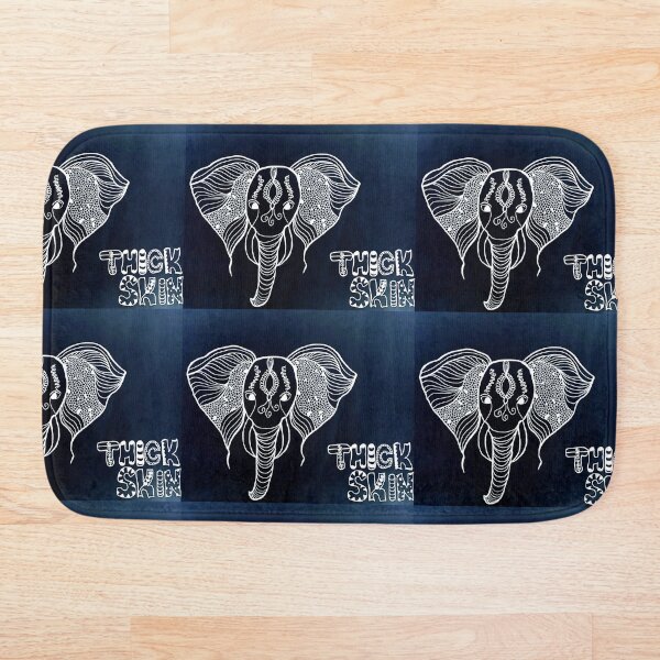 Inverted Thick Skin Bath Mat