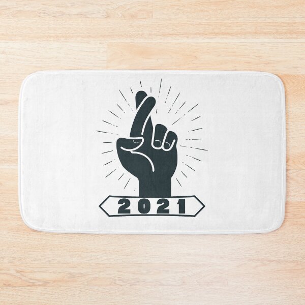 Item preview, Crossed Fingers New Year 2021 designed and sold by printrendstore.