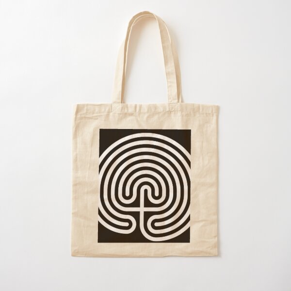 #Cretan, #labyrinth, Cretanlabyrinth Cotton Tote Bag