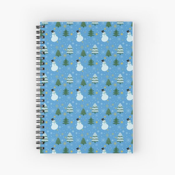 Winter Season Spiral Notebook