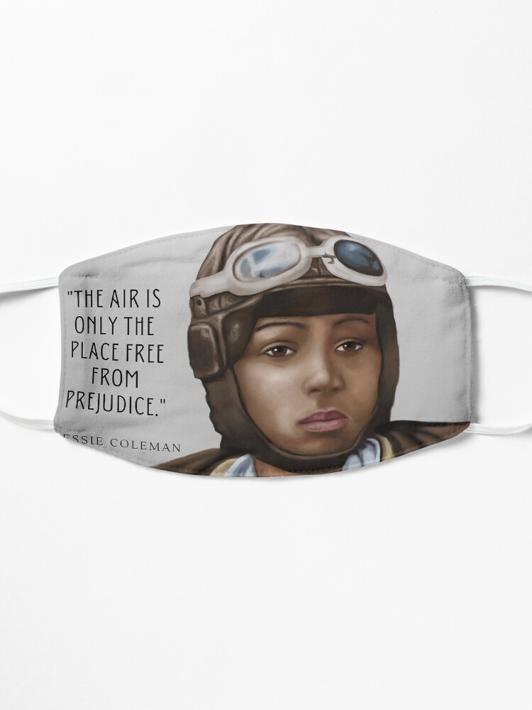 Alternate view of Bessie Coleman Mask