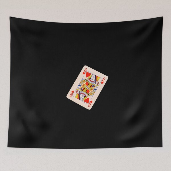 Item preview, Playing card depicting the queen of hearts designed and sold by brambillasimone.