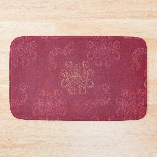 Item preview, Octopus vintage wallpaper design designed and sold by OliviaSparrows.