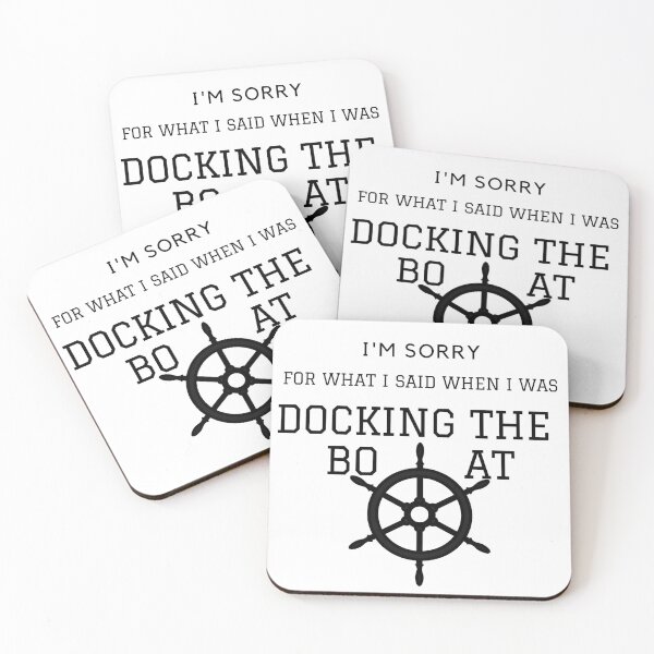 Item preview,  For Boaters - I'm Sorry For What I Said When I Was Docking The Boat - Funny Boat, Child, Funny, Sarcastic, Novelty, For Women ,Mommy Fun Funny , Humor  designed and sold by hemokhtar.