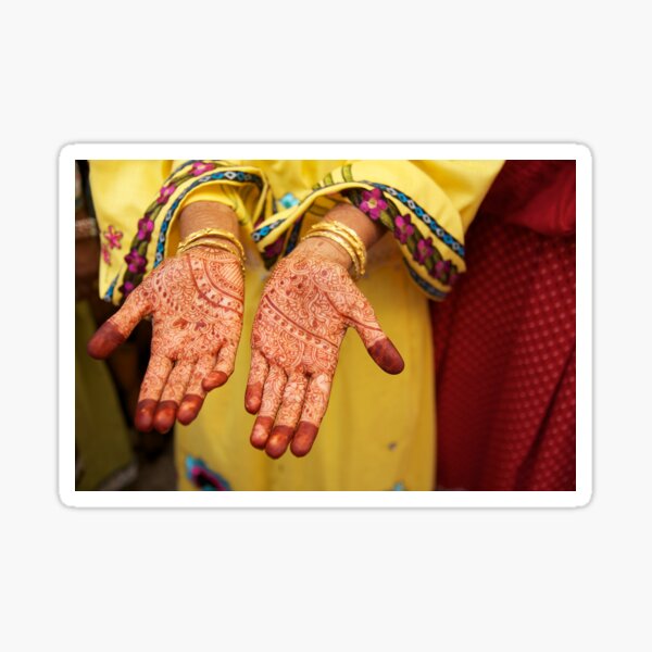 Mehendi in Udaipur Sticker