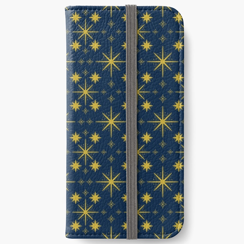 Winter Stars iPhone Wallet