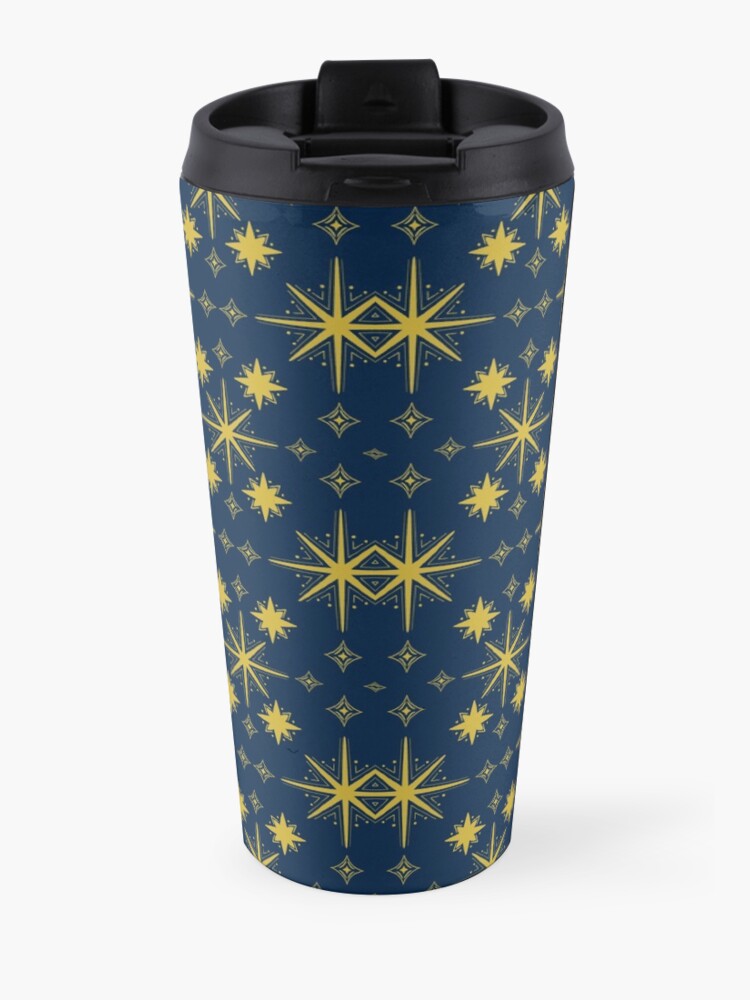Alternate view of Winter Stars Travel Mug