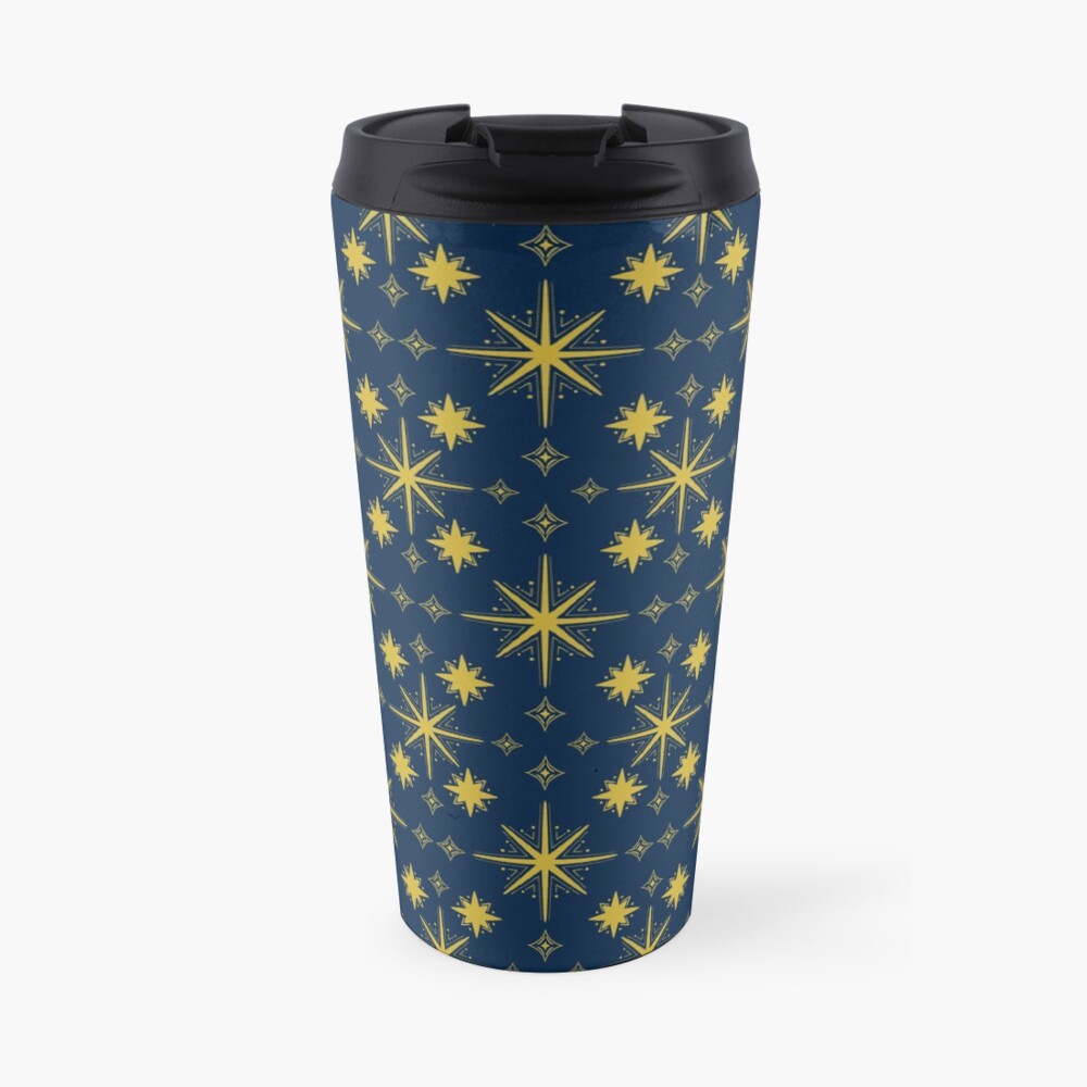 Winter Stars Travel Mug